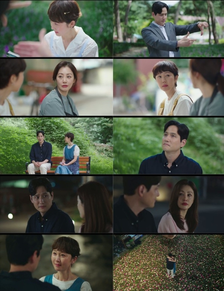'첫, 사랑을 위하여' 염정아X박해준, 서로의 진심 확인한 고백과 포옹! 청해 마을에는 로맨스 만개