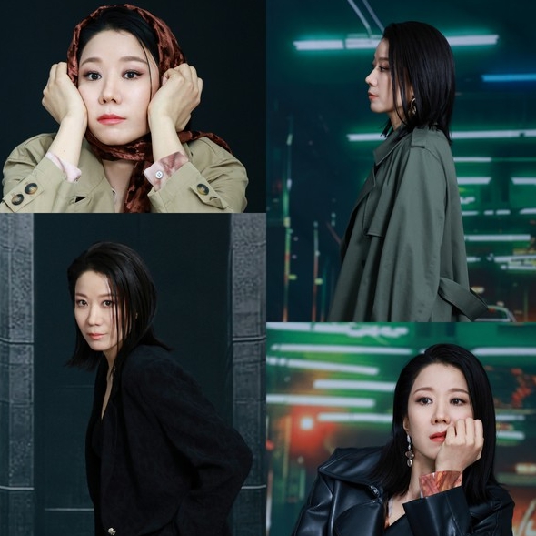 전혜진, 카리스마에 호기심 가득 눈빛까지! 연극 ‘라이오스’ 포스터 현장 공개