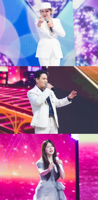 TV CHOSUN [금타는 금요일] 레전드 김수희, 眞 양지은 무대에 눈물 펑펑... "감동의 파도 밀려와"
