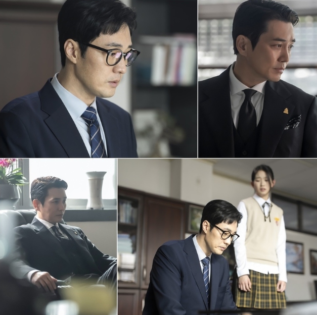 [SBS 김부장] ＂딸을 위해서라면 자존심도 필요 없는 게 아빠다!＂ 소지섭, 딸 보는 앞 주상욱에게 굴욕당했다! 처연한 ‘교무실 무릎 꿇기’ 현장!