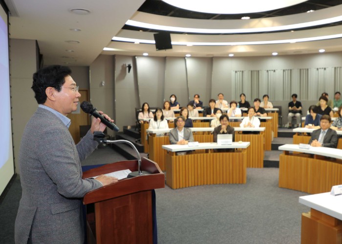 이상일 용인특례시장, ‘용인세브란스병원 AI 역량 강화 세미나’ 참석