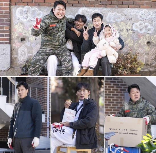 [SBS 김부장] 소지섭-최대훈-윤경호, 피투성이 아빠들은 잠시 잊어라! ‘아빠 유니버스’ 안경 안 쓴 리즈 시절 포착!