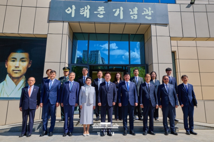 李대통령 "이태준 열사 숭고한 뜻, 한-몽 황금시대로 이을 것"