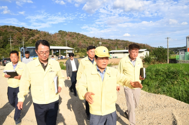 창녕군, 연일 이어진 폭염에 공사 현장 점검 나서 “근로자 안전이 최우선”