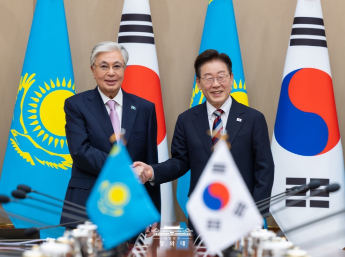 한-카자흐, 17년 만에 '미래지향적 포괄적 전략 동반자 관계' 격상