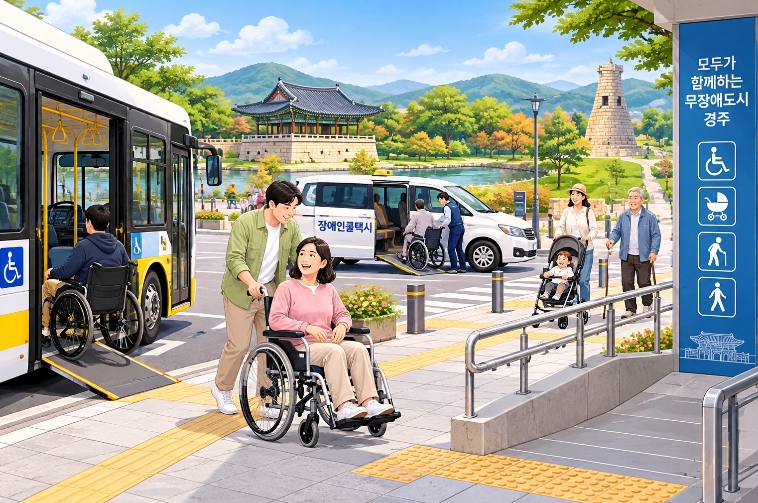 경주시, 46억 투입해 ‘무장애도시’ 조성 본격화