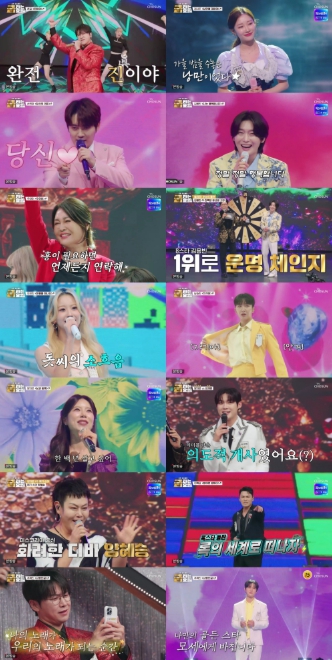 TV CHOSUN [금타는 금요일] 眞 김용빈, 2주 연속 100점! 美 천록담 밀어내고 단독 선두 '종편·케이블 시청률 1위'