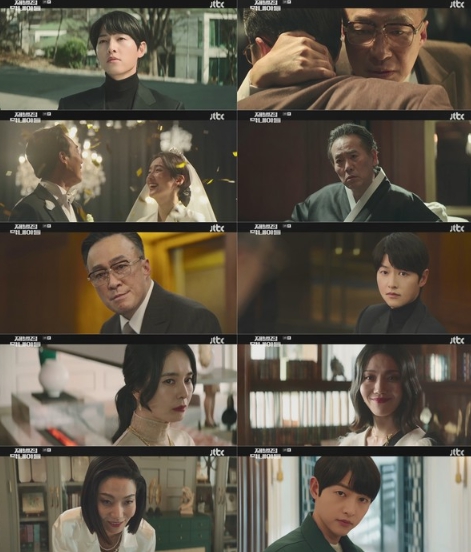 '재벌집 막내아들' 송중기 함정에 빠진 김신록?! 몰락 예고하는 위험한 '올인'