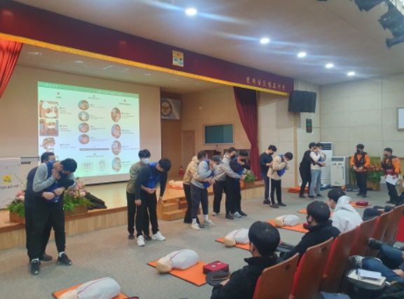 전남소방, ‘도내 청원경찰 맞춤형 응급처치 체험 교육’ 추진