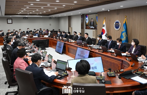 윤석열 대통령, 57회 국무회의 주재
