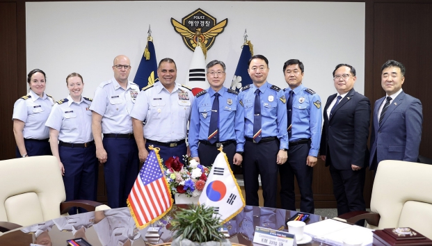 해양경찰청, 美해양경비대 태평양사령부와 해양 안보 협력 강화