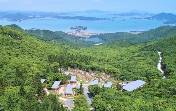 "바다·산 품은 완도자연휴양림서 치유하세요"