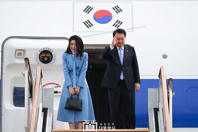 윤석열 대통령, 워싱턴 이동···5박 7일 미국 국빈방문