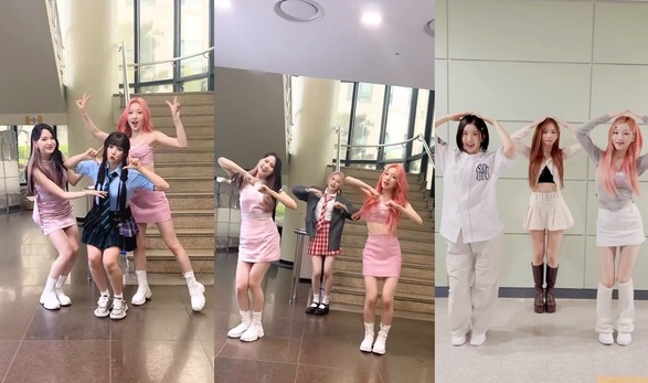 드림노트, 엔믹스 → 케플러와 함께 'Lemonade' 챌린지 화제! '아이셔 댄스' 시선 집중 
