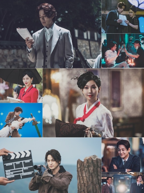 '구미호뎐1938' 이동욱X김소연X김범X류경수, 완벽 그 이상의 ‘갓’벽한 시너지! 비하인드컷 공개