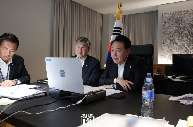 윤석열 대통령, 긴급 NSC 상임위원회 주재