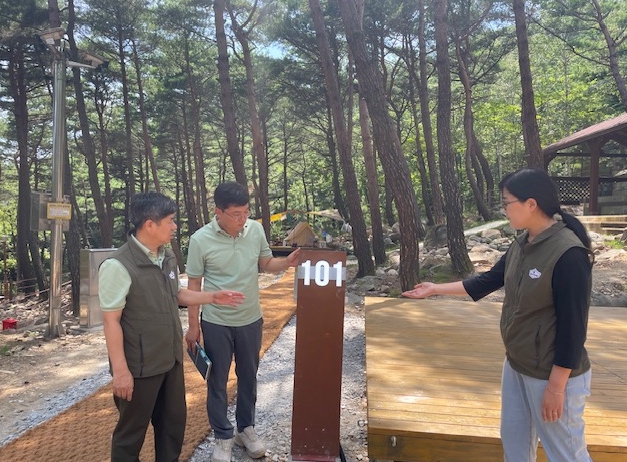 국립칠보산자연휴양림, 숲속 야영장 현대화 사업으로 새롭게 단장