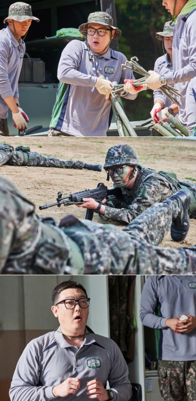 '신병2' 일병 진급 김민호의 반가운 귀환! 변함없는 어리바리 모먼트 포착!