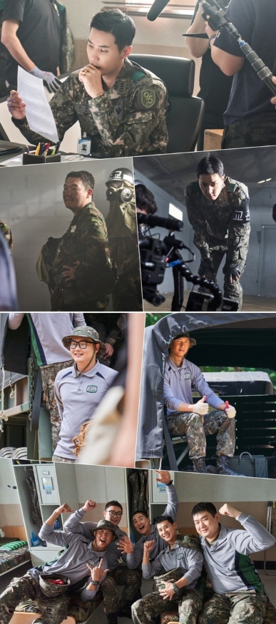 '신병2', 여기는 군대인가 촬영장인가! 끈끈한 전우애 폭발 비하인드 공개!