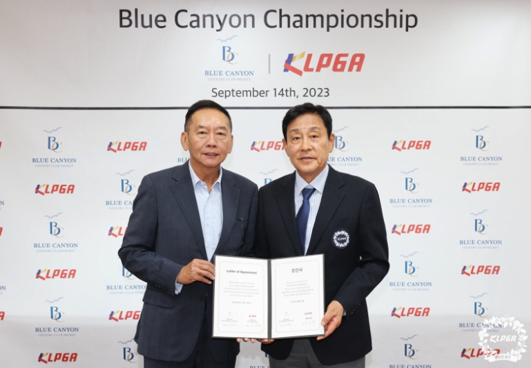 KLPGA 투어, 내년 3월 태국서 ‘블루캐니언 챔피언십’ 개최