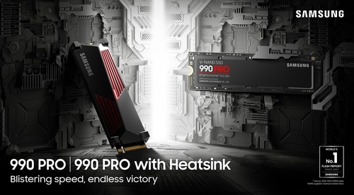 삼성전자, 고성능 SSD '990 PRO' 4TB 출시