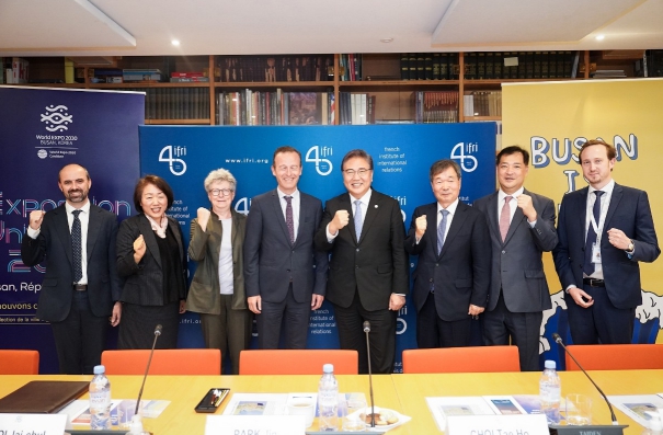 박진 외교부장관, 프랑스 국제관계연구소 전문가 라운드테이블 기조연설 및 토론