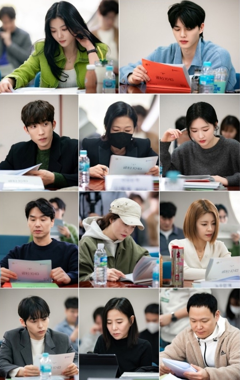 ‘로맨스 도파민 X 시너지 폭발’ 대본리딩 현장 공개!