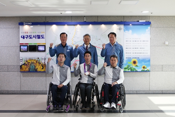 대구교통공사 장애인양궁단, 아시안게임 은메달 획득