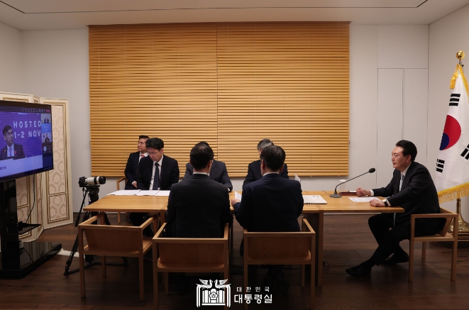 윤석열 대통령, 세계 정상들과 AI‧디지털 시대 규범 정립의 방향성 공유