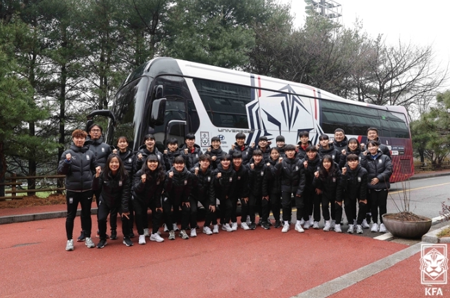 여자 U-20 대표팀, 아시안컵서 호주·대만·우즈베키스탄과 한 조