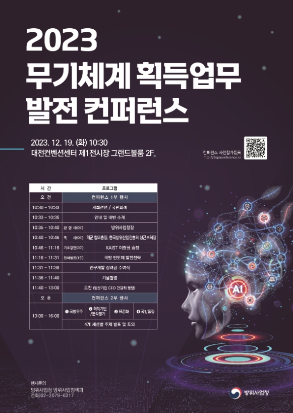 방위사업청, 국방 반도체 해외 의존도 낮추고, 인공지능, 우주 등 첨단 무기체계 개발 속도 낸다.