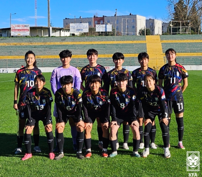 ‘한국희 선제골’ 여자 U-17 대표팀, 아일랜드에 1-2 패배