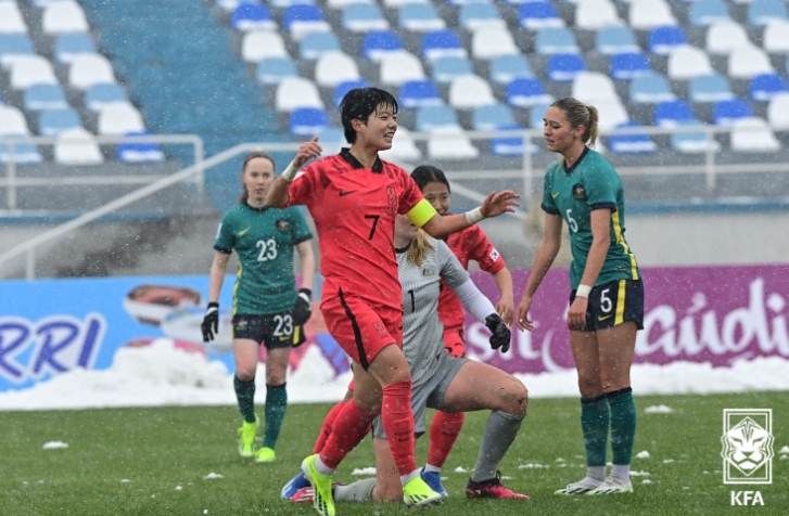 여자 U-20 대표팀, 호주에 1-2 패... 대만과 2차전