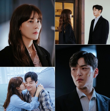 '멱살 한번 잡힙시다' 김하늘, 전 남친 연우진에게 흔들리나...남편 향한 싸늘한 시선