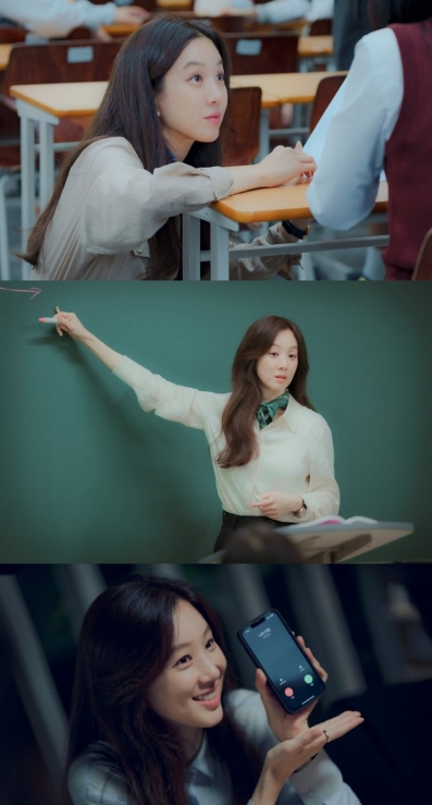 '졸업' 정려원, 베테랑 스타 강사 ‘서혜진’ 완벽 변신! 부드러운 카리스마 포착