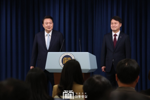 윤석열 대통령, 신임 민정수석비서관 임명 발표