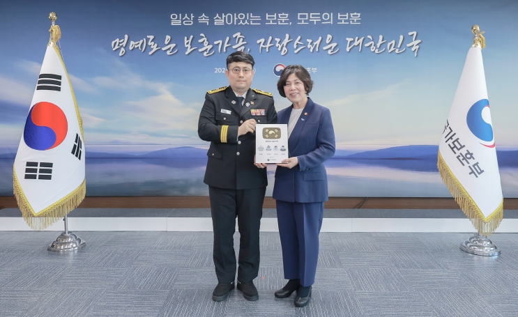 경기소방, ‘3대 국가유공자’ 후손 공병삼 소방위, ‘명예로운 보훈가족’ 선정