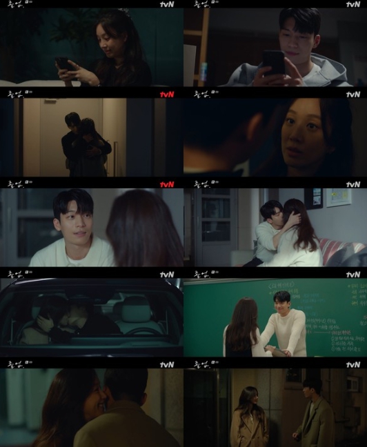 '졸업' 정려원♥위하준, 동료에서 연인으로! 마음 확인 입맞춤 ‘진한 여운’ 호평 세례