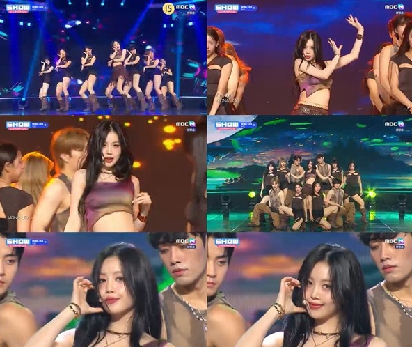 수진, ‘쇼챔’서 제대로 물오른 ‘모나리자’ 무대 선사! 압도적 퍼포먼스 & 비주얼 압권