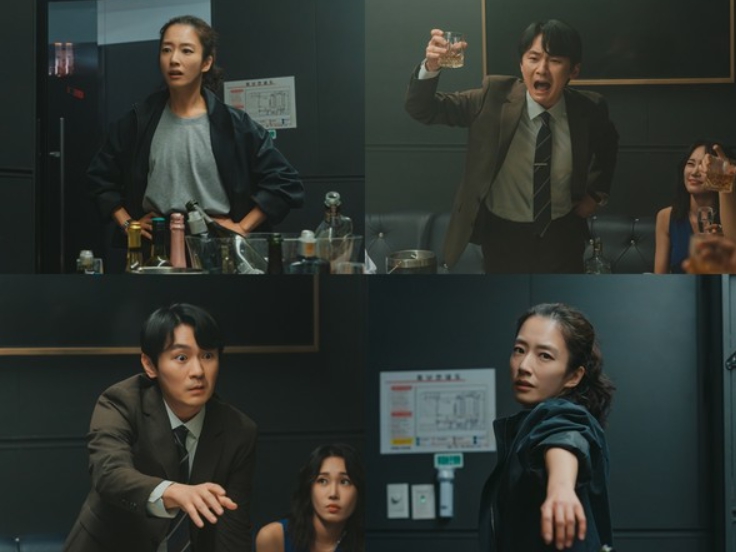 ‘크래시’ 곽선영, 강기둥에 유리잔 던지며 분노 폭발! 스틸컷 공개!