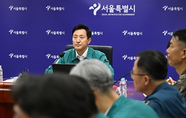 오세훈 서울시장, ''북한 대남 오물풍선 대응 1시간 내로 더 단축…시민 불안 최소화''