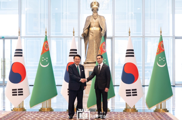 윤석열 대통령, 투르크메니스탄 국빈방문