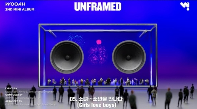 '컴백 D-1' WOOAH(우아), 'UNFRAMED' 하이라이트 메들리 공개