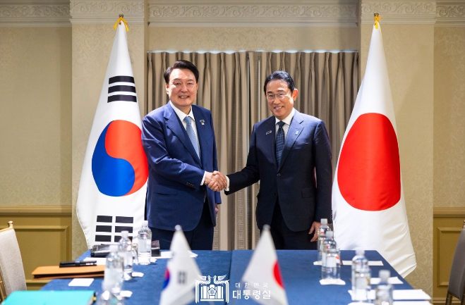 尹 대통령, NATO 정상회의 계기 기시다 일본 총리와 한일 정상회담(7.10) 개최