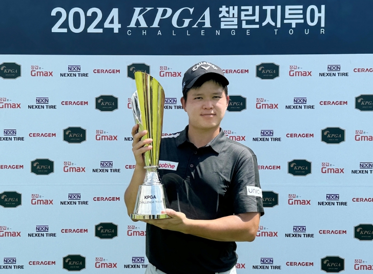전준형, ‘KPGA 챌린지투어 11회 대회’서 우승… 2년 연속 우승 달성