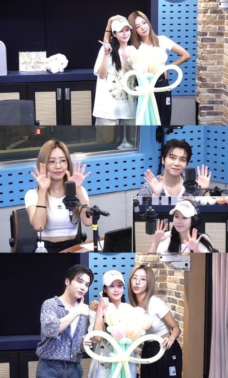 에이핑크 김남주, 日 스케줄 마치자마자 ‘영스트리트’ 출연…권은비와 ‘의리’ 입증