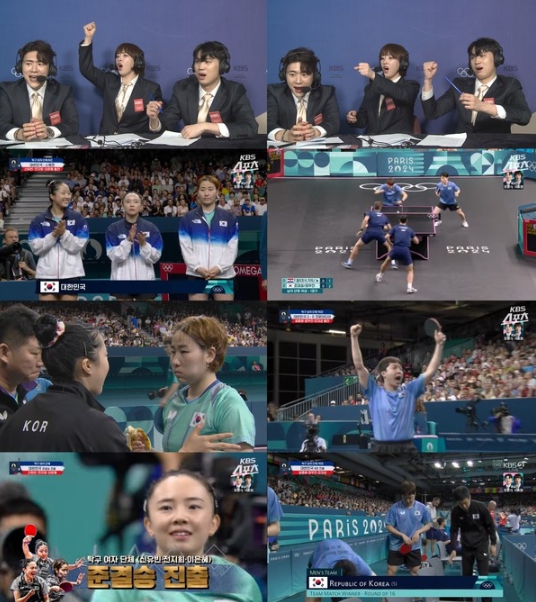 [KBS 파리올림픽] ‘탁구 선배즈’ 정영식X서효원, “신유빈X전지희가 강력한 이유는...” 먹방 말고도 더 있다?