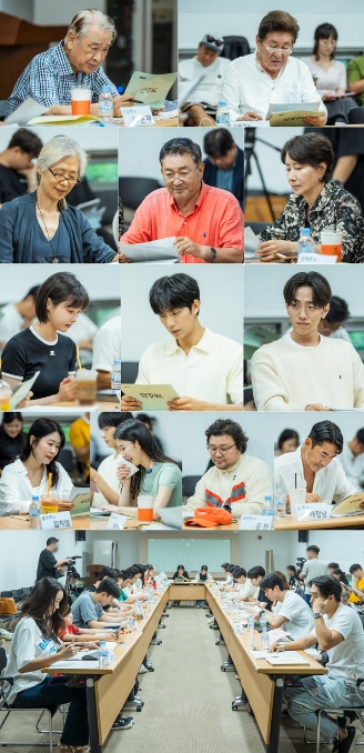 '개소리' 이순재X김용건X예수정X임채무X송옥숙X박성웅X김지영X이수경X연우X남윤수X공찬, 전세대 통합 웃음꽃 터지는 대본 리딩 현장 공개! 