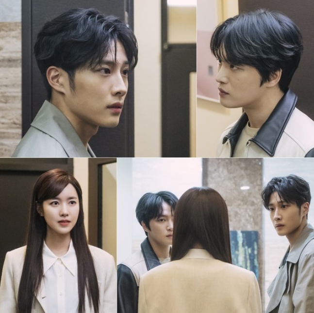 ‘나쁜 기억 지우개’ 김재중-이종원, 진세연 쟁탈전! 일촉즉발 삼자대면!