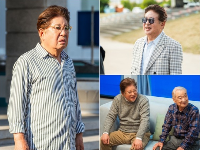 '개소리' 김용건, 첫 스틸 공개! 이순재와 티격태격 케미스트리 예고!

